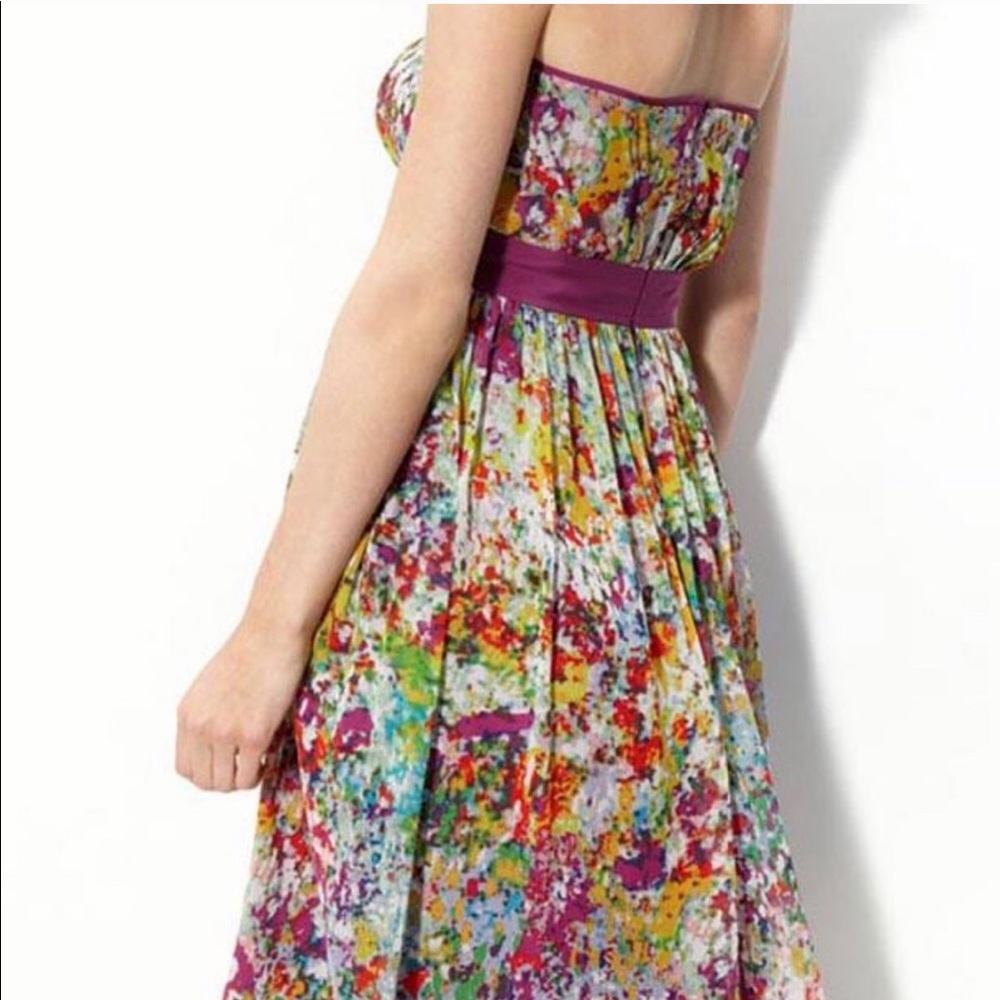 Anthropologie Watercolor dress by Donna Morgan